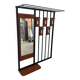 Scandinavian wall-mounted locker from the 60s in teak