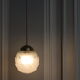 Vintage Lampshade hanging glass globe cast art deco