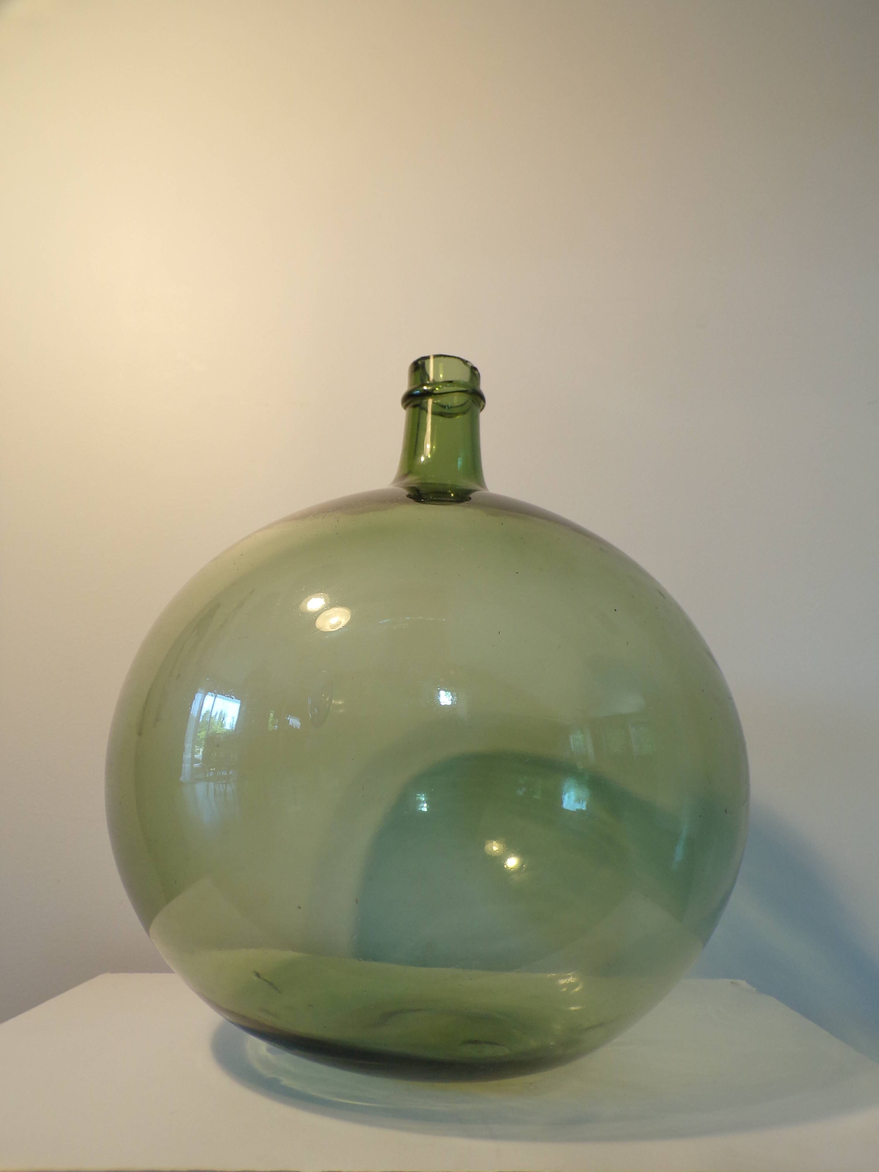 15L blown glass demijohn