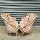 Louis XV shell shepherdess chairs