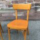Paire de chaises bois courbé Thonet