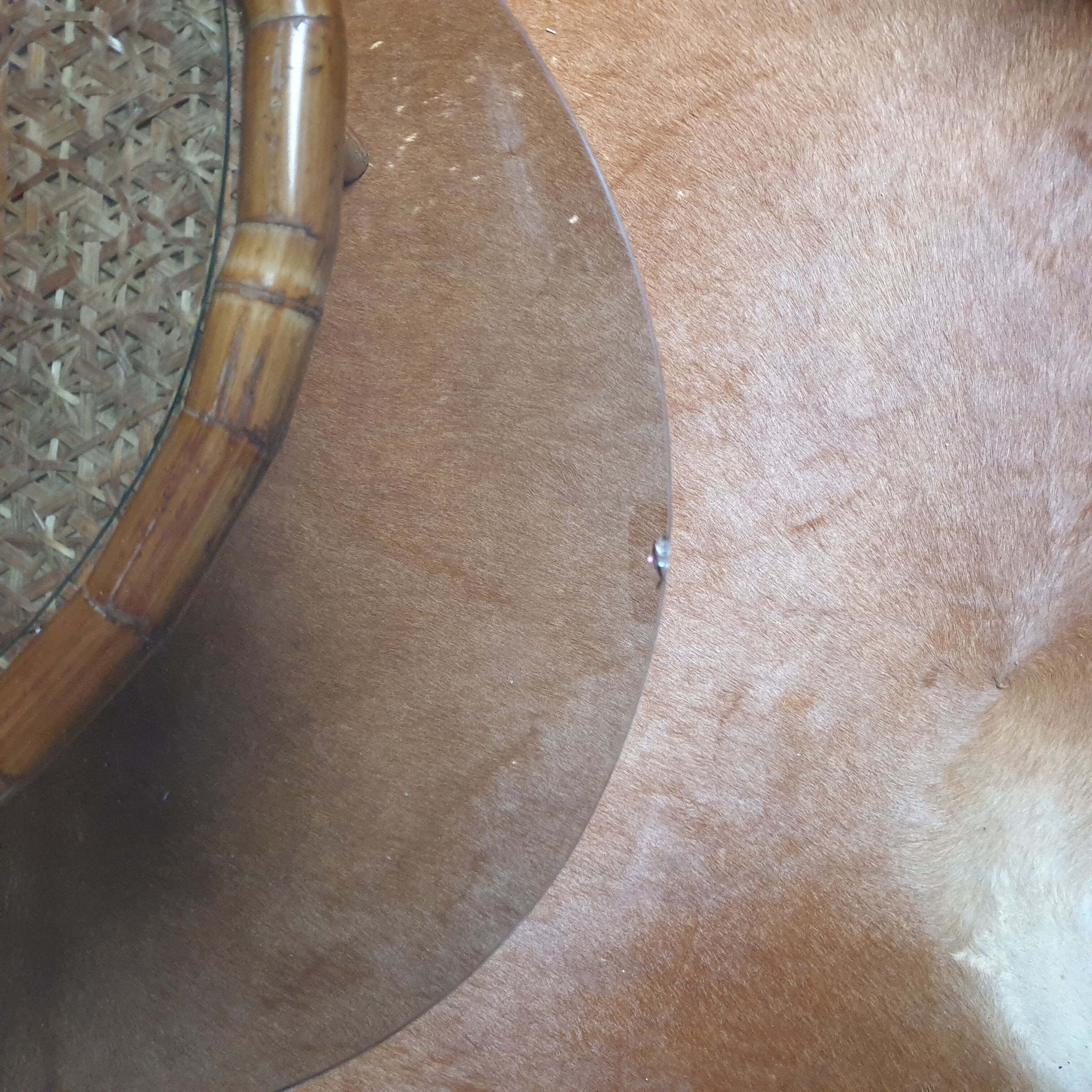 Table basse vintage années 70 Bauhaus Paul Legeard