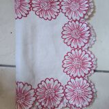 Table runner or other. Hand embroidered.