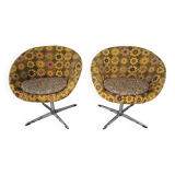 Pair of polystyrene cocktail shells 1970s