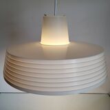 Rotaflex space age hanglamp, ufo vorm in deels geperst plastic, jaren 1960