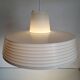 Rotaflex pendant lamp, space age, UFO-shaped, pressed plastic, 1960s.