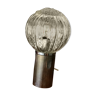 Lampe vintage pied inox