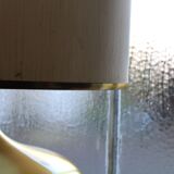 Italian brass and fabric lamp, 1960