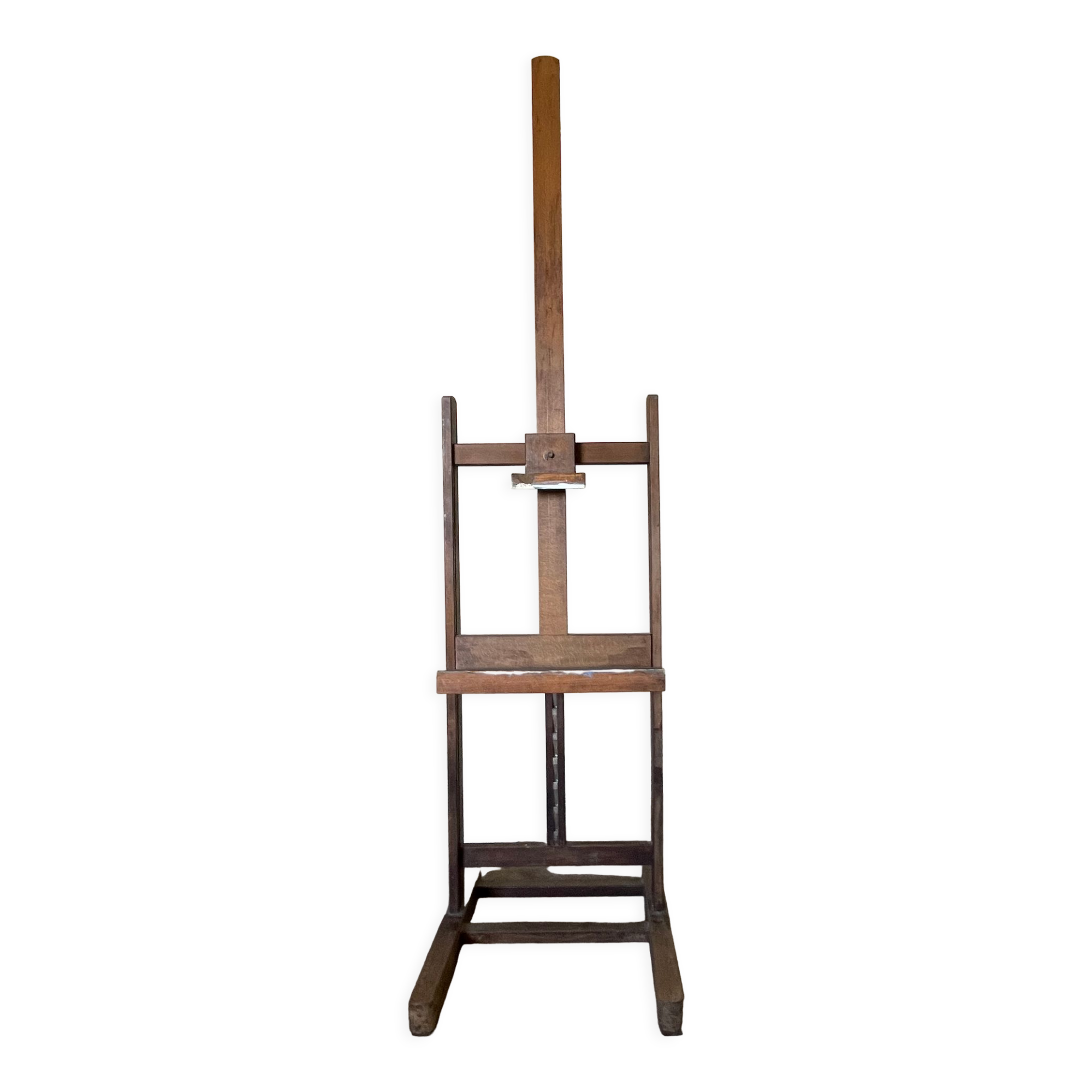 Old workshop rack and pinion easel