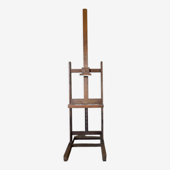 Old workshop rack and pinion easel