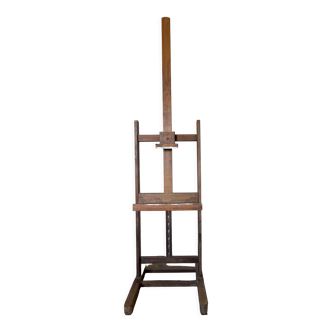 Old workshop rack and pinion easel