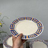 20 flat plates Rayures Badonviller