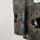 Brutalist Mid-Century Metal Pendant