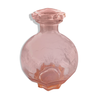 Carafe verre rose