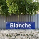 Plaque métro