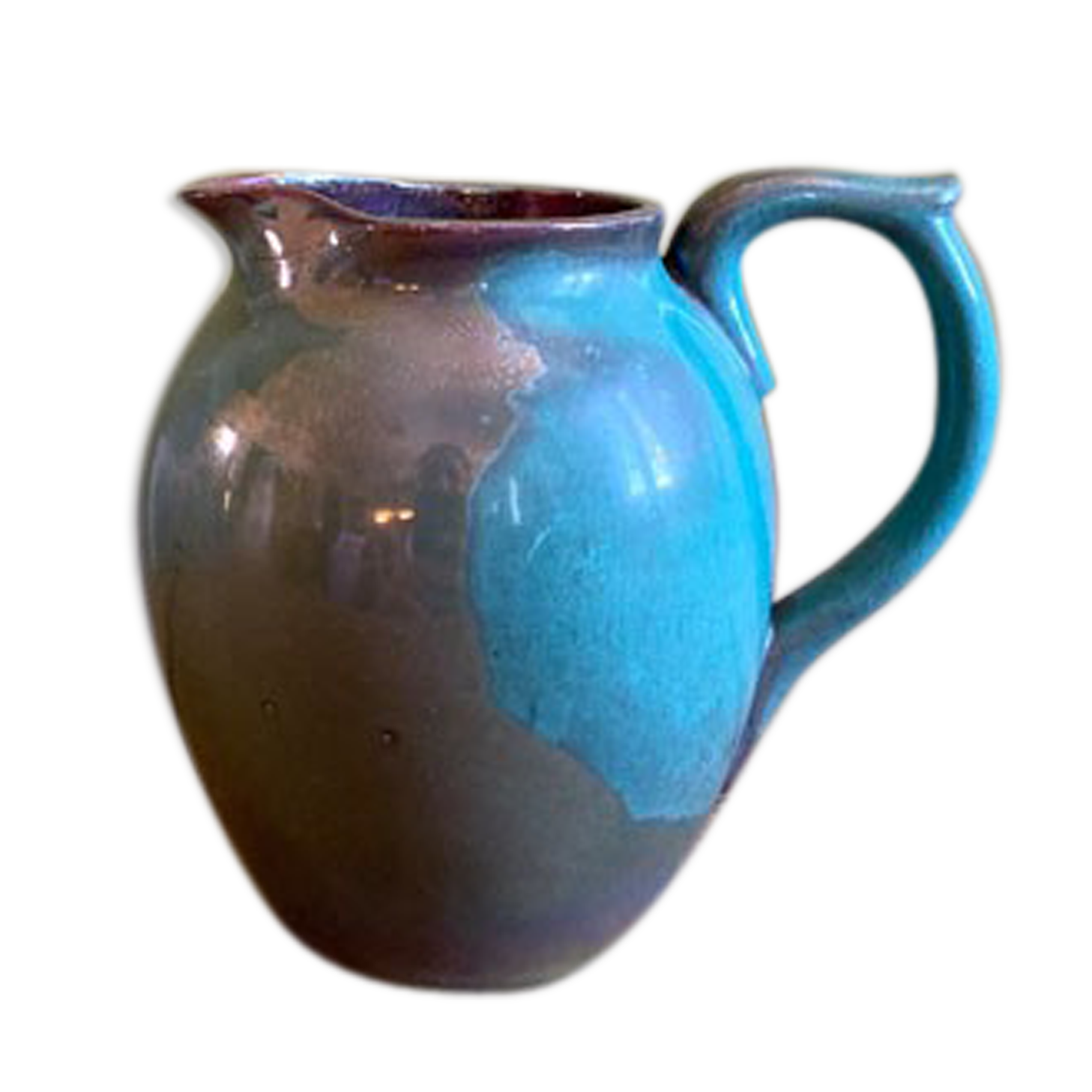 Milk pot, flaming sandstone Rambervillers