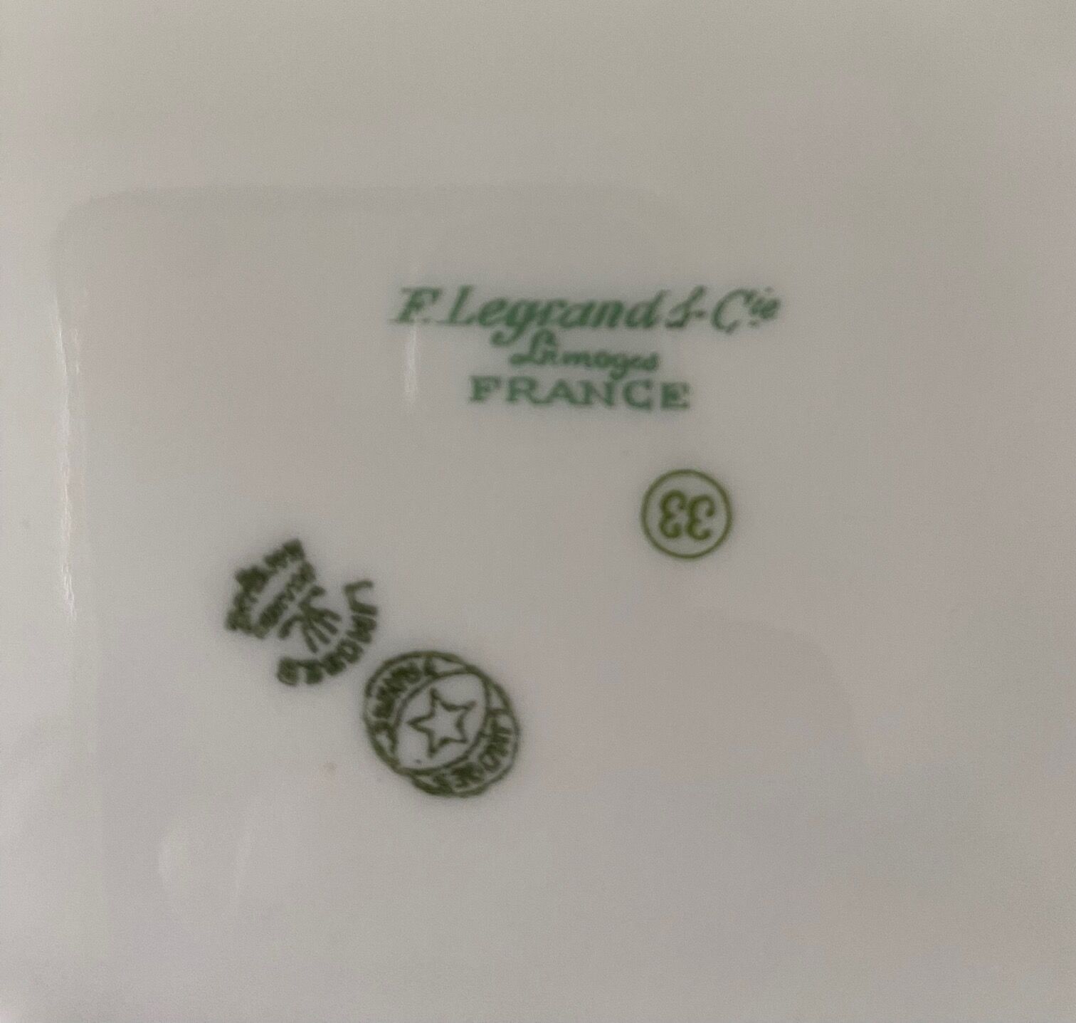 Légumier, F. Legrand & Cie, Lomoges, ca 1920