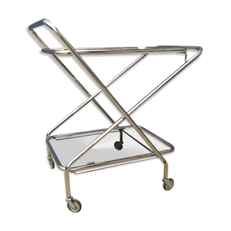 Vintage chrome bar cart