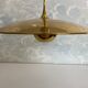 Adjustable brass pendant Onos 55 Center Pull by Florian Schulz, Germany, 1970s