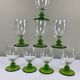 8 verres vintage