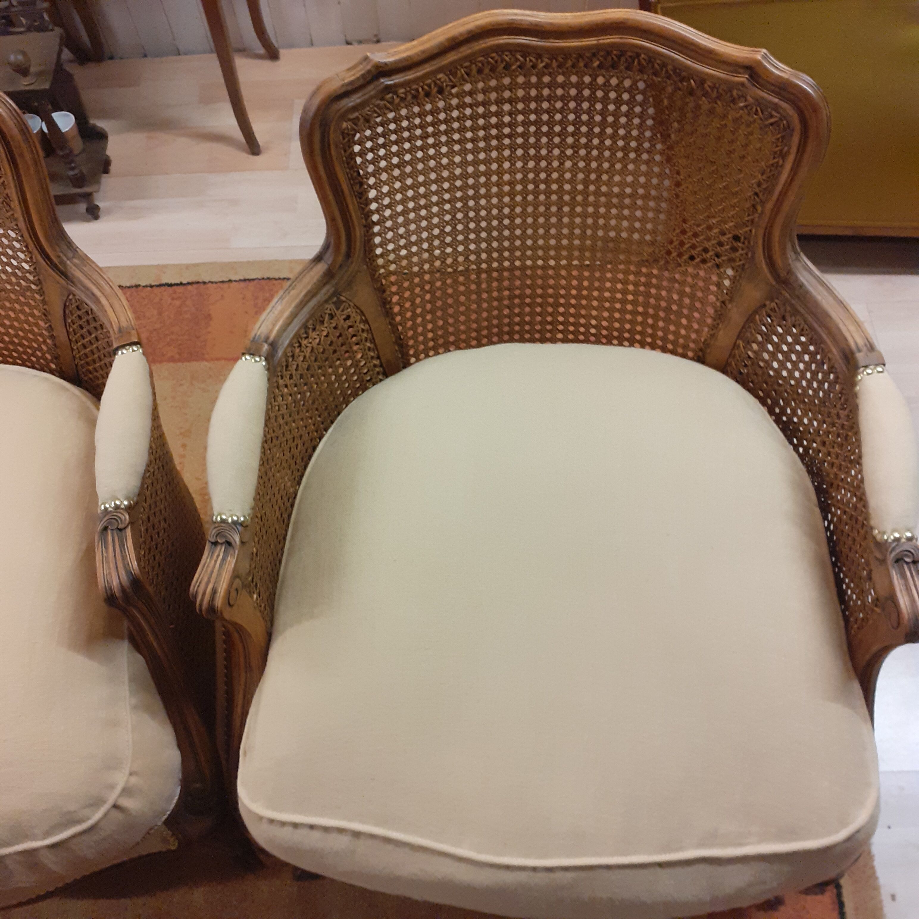 Pair of armchairs