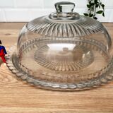Flat and its arcoroc glass bell