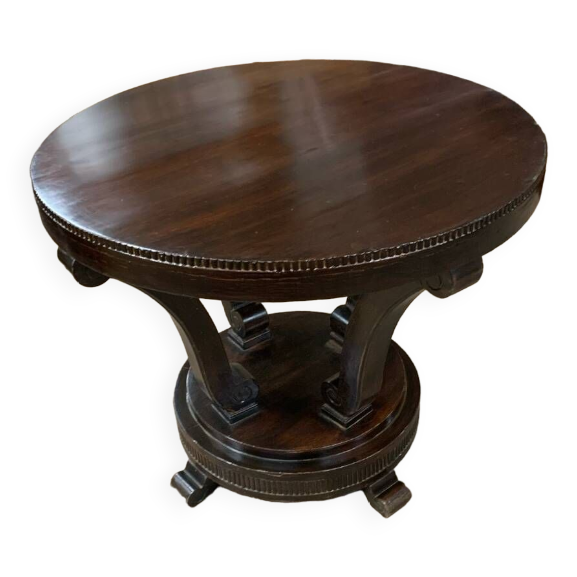 Art deco pedestal table