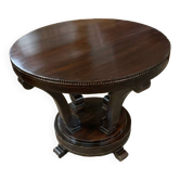 Art deco pedestal table