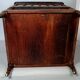 Vintage teak magazine rack with turned columns, 51x42x37 cm SD013