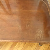 Mahogany banquette canapé in Hepplewhite style