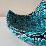 Turquoise ceramic cup Emaux des glaciers