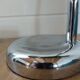 Eye ball space age lamp. Chrome.