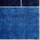 Blue, black rug traditional handmade wool fabric 250cmx150cm