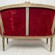 Canapé corbeille de style Louis XVI, fin XIXe-début XXe
