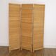 Vintage screen in rattan and wood 1960