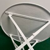 Garden furniture wrought iron folding year 50-60