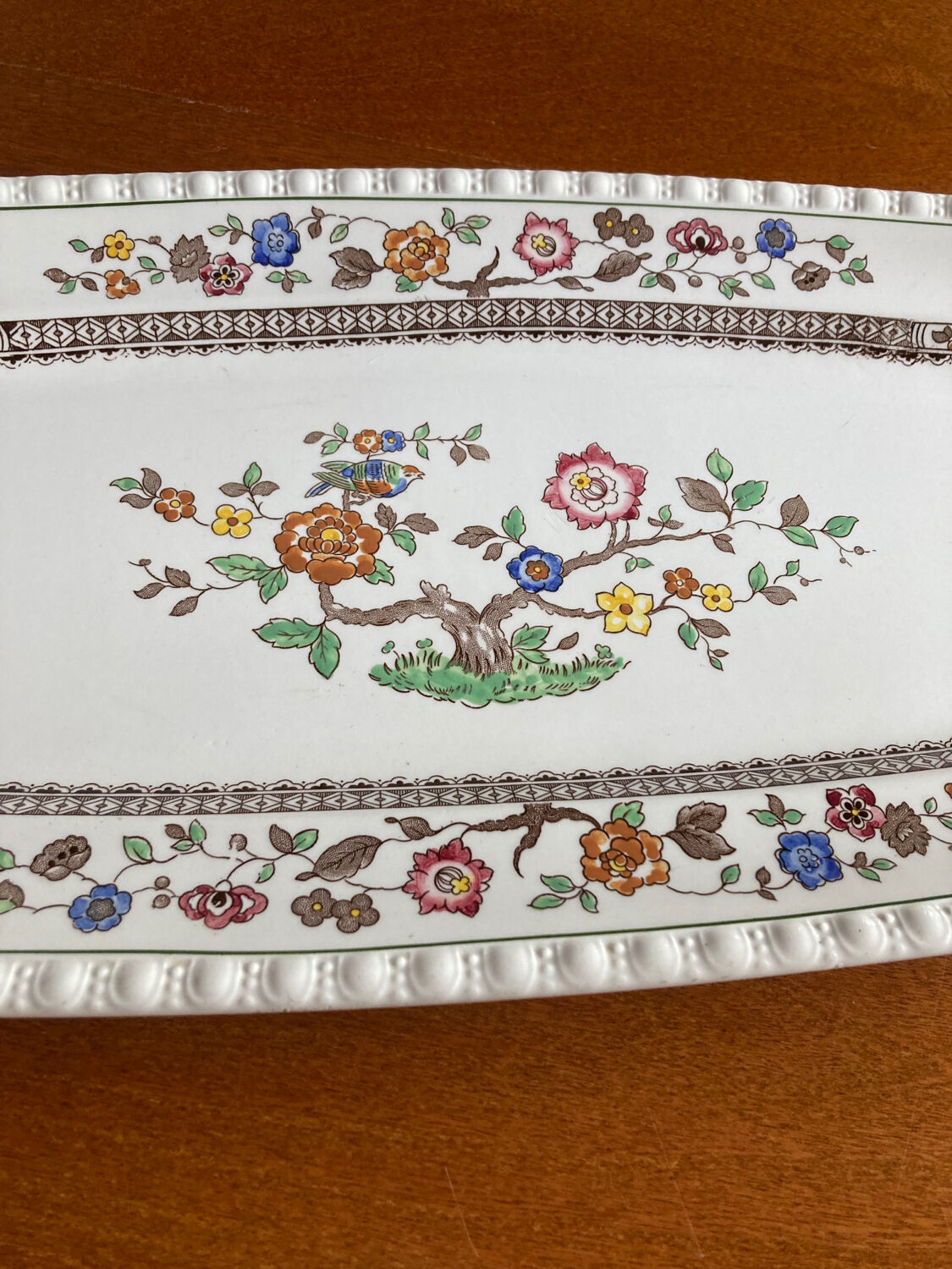 Plat de service Villeroy et Boch service Nanking