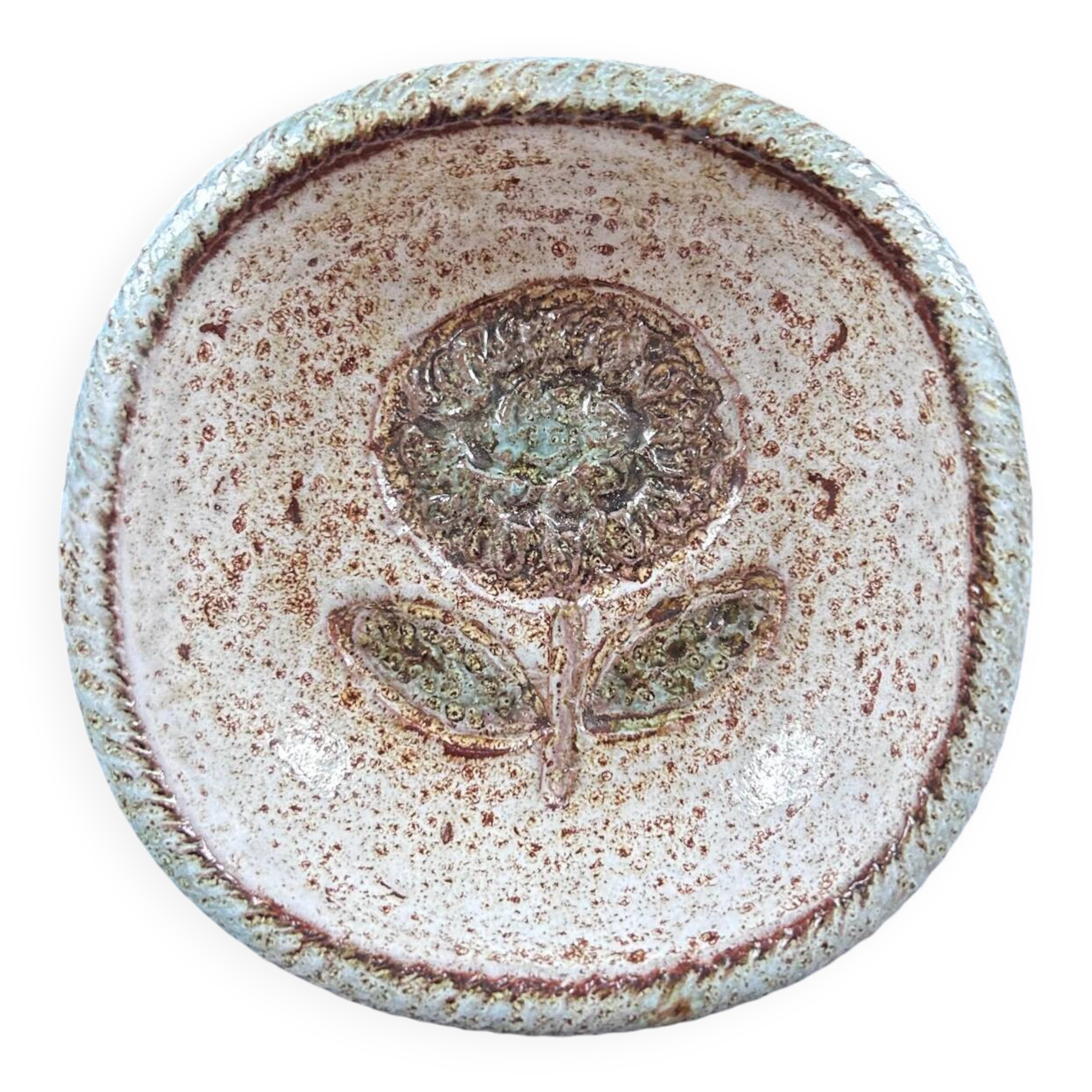 Stoneware flower emptier