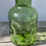 Green glass bottle 1970