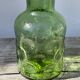 Green glass bottle 1970