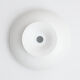 Danish white pendant mid century lamp 1970