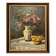 Christophe Rielland XX century. Oil on canvas with a bouquet.