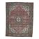 1970s Vintage Persian Handmade Wool Cotton Light Pink Area Rug 285x374