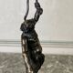Silenus, bronze sculpture after the antique, 19th century