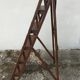 Former grand step ladder foldable wooden library