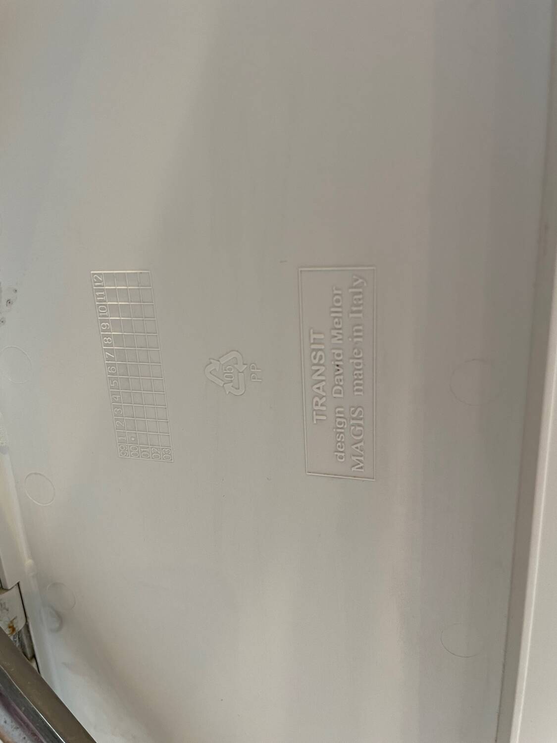 Transit folding serving table design David Mellor ed Magis