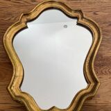Baroque gilded mirror 33x25cm