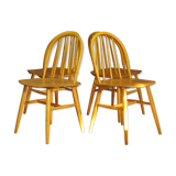 Set of 4 chairs by Ilmari Tapiovaara model Fanett