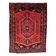 Vintage 1930s Persian Hamadan rug, geometric medallion, 105cm x 143cm (3'5" x 4'8") - 1C1276