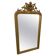 Large Rococo-style wall mirror, around 1850.
